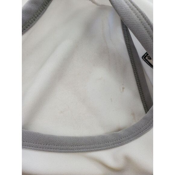 Fubu 90s Y2K Tank Top Muscle Jersey Mens M Colorblock Colorful Athletic True Vtg - Picture 8 of 12